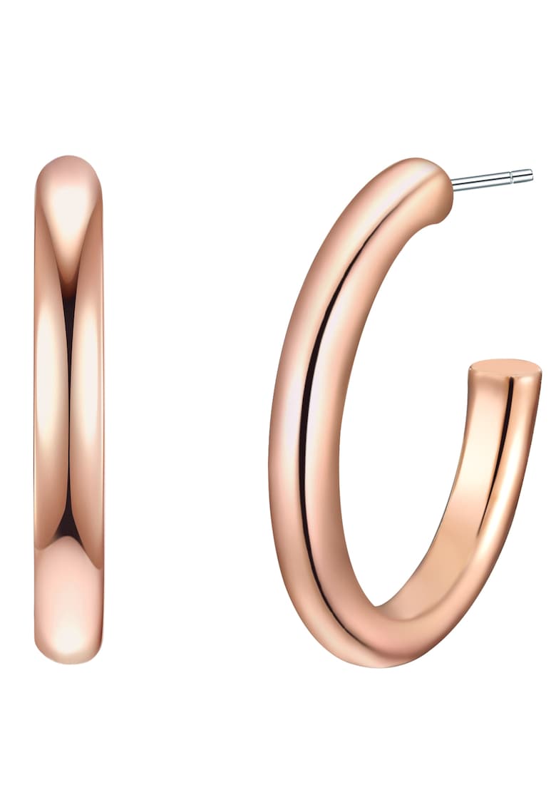 Oferte la Cercei semicerc - din aur de 14K filat - Auriu rose