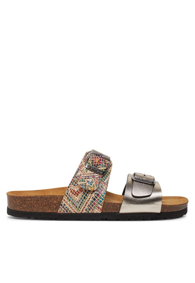 Oferte la Slapi - papuci - saboti dama Brinkmann - 208346139 - Piele ecologica - Multicolor