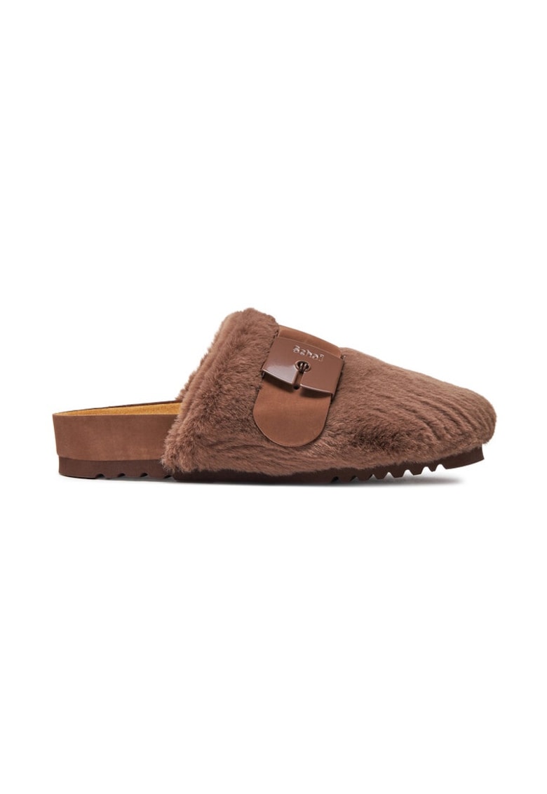 Oferte la Slapi Alaska 3.0 F31620 Maro -  Piele nabuc