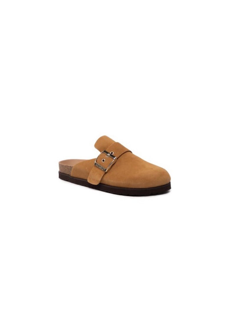 Oferte la Papuci dama  301455127 - Piele naturala - Maro - Maro