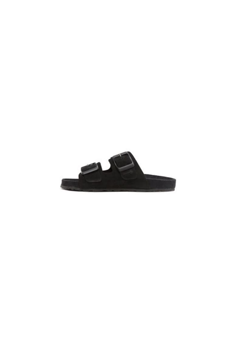 Oferte la Papuci dama  302778003 - Piele naturala - Negru - Negru