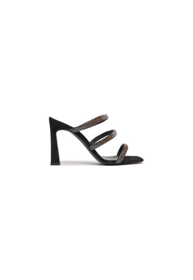 Oferte la Papuci dama  303874179 - Piele naturala - Negru - Negru