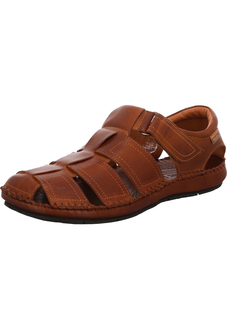 Sandale barbatesti  Piele/ Sintetic - Maro