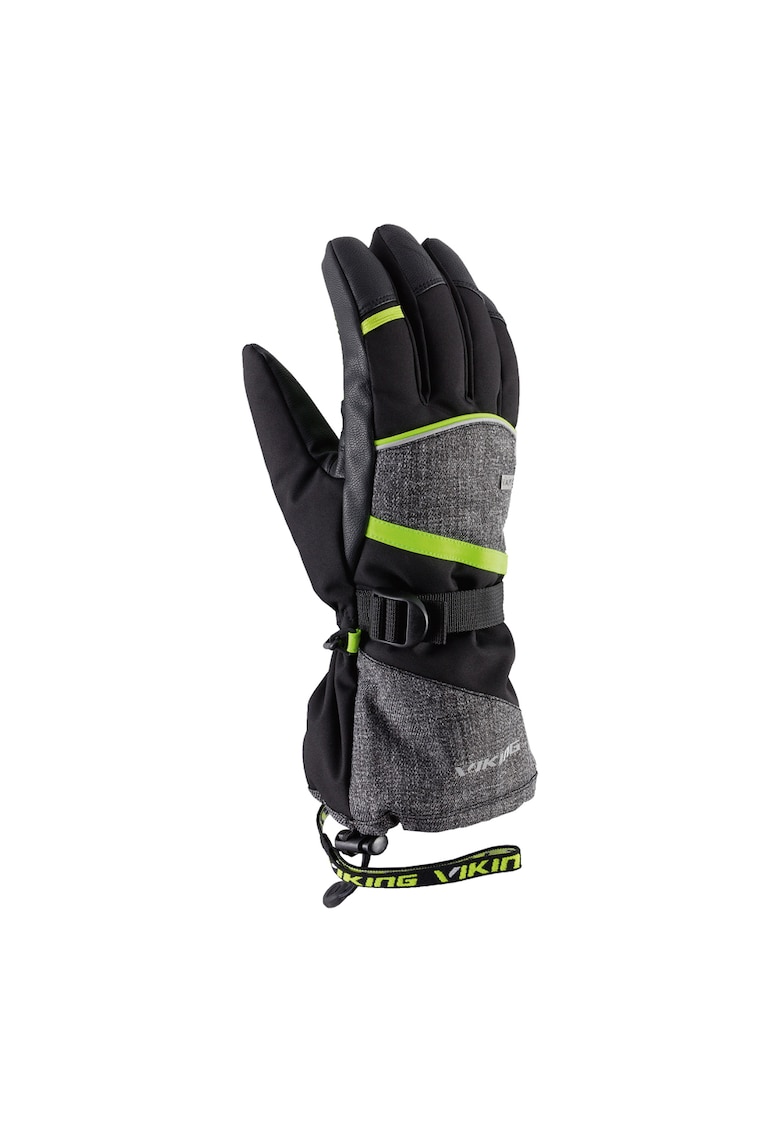 Manusi  Soren Freeride - Negru-Verde Lime - Marime: 10