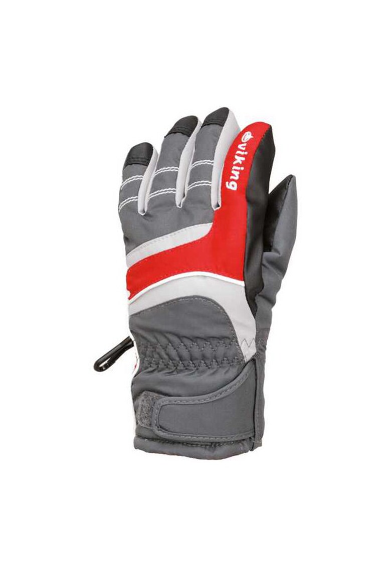 Manusi  Kid - Gri-Rosu - Marime: 03