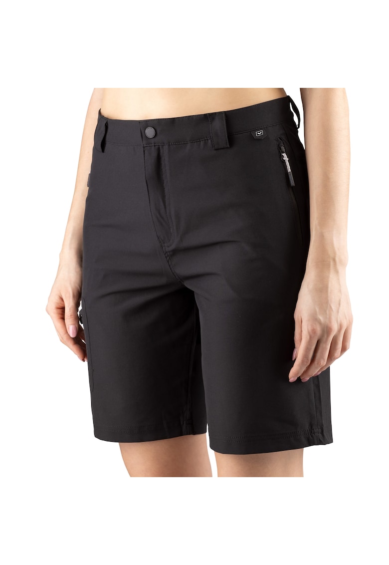 Pantaloni scurti de trekking -  Sumatra - PoliesterNegru