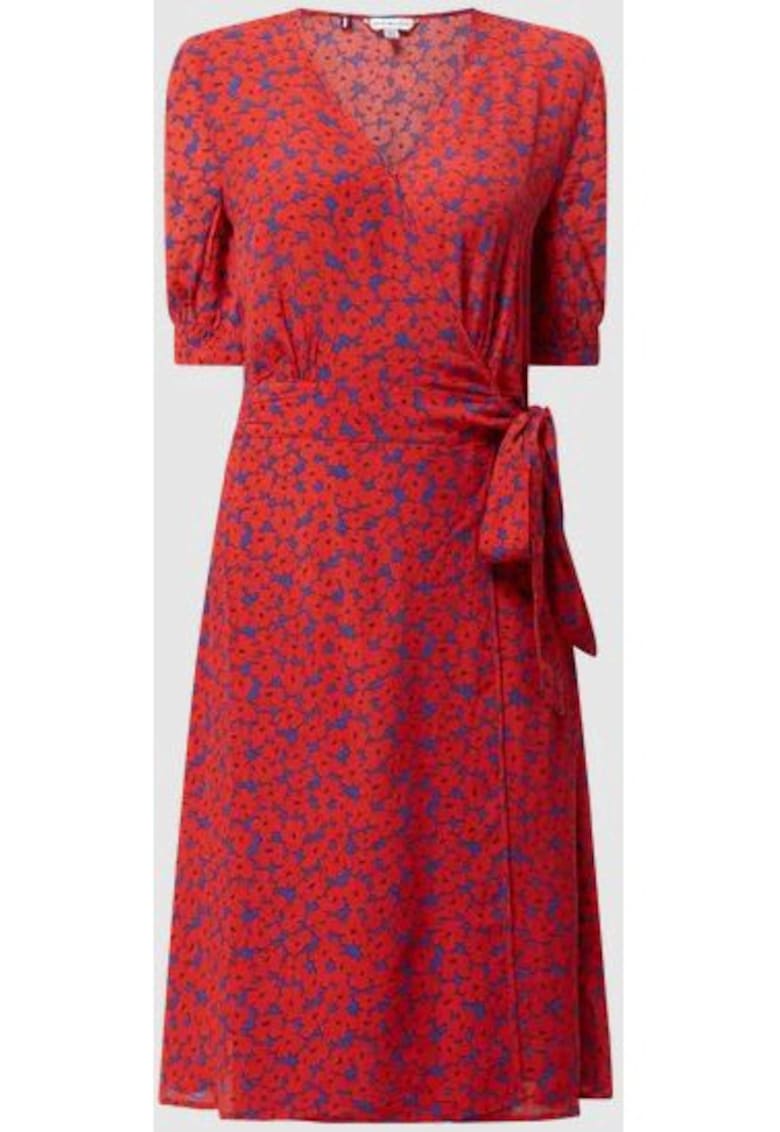 Rochie petrecuta cu model floral - 34