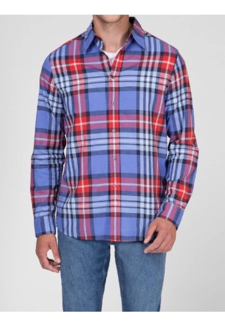 Camasa in carouri din bumbac