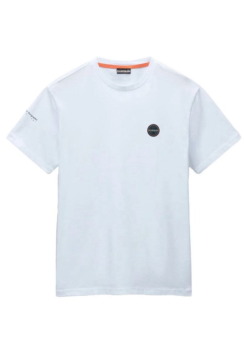 Tricou barbati NP0A4I3N002 -  Bumbac - Alb