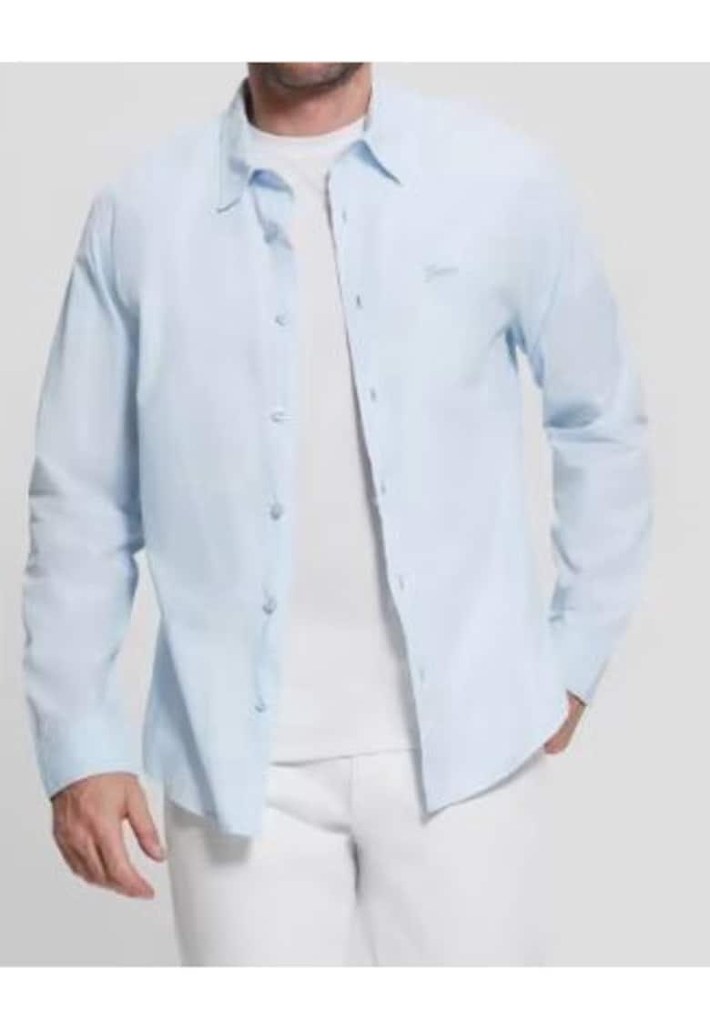 Camasa din bumbac cu croiala slim -