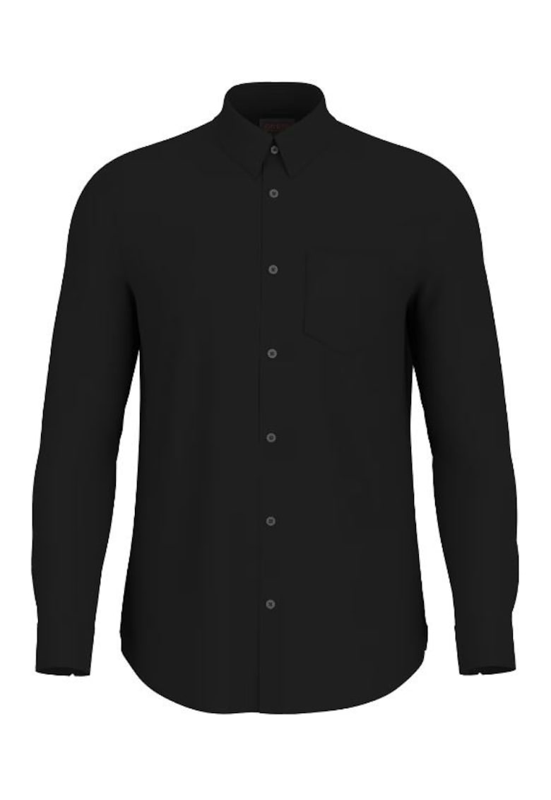 Camasa barbati  negru - poliamida