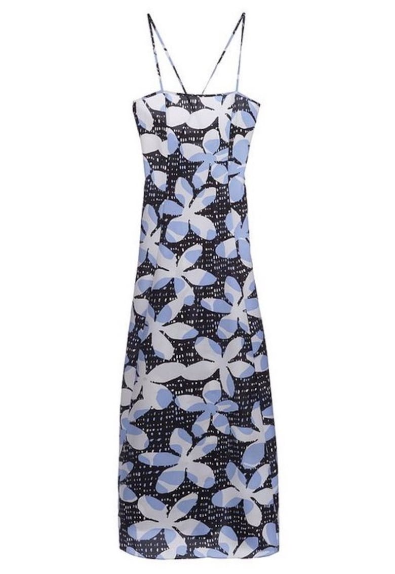 Rochie midi cu print floral
