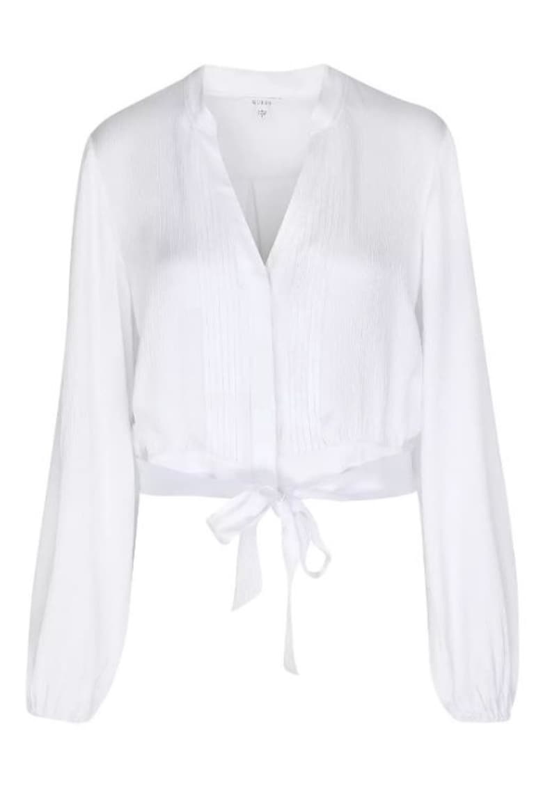 Camasa din vascoza in V -