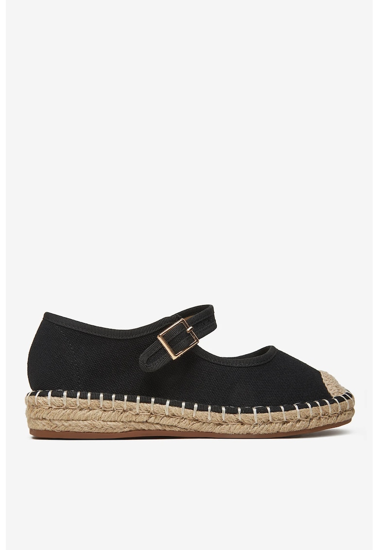 Oferte la Espadrile Textil Negru - Negru