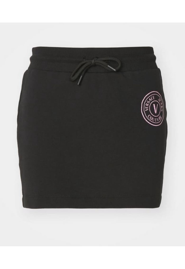 Fusta scurta  bumbac - negru