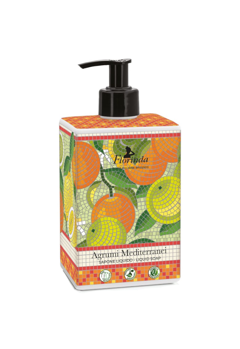 Sapun lichid vegetal cu citrice si bergamota - Florinda -  500 ml