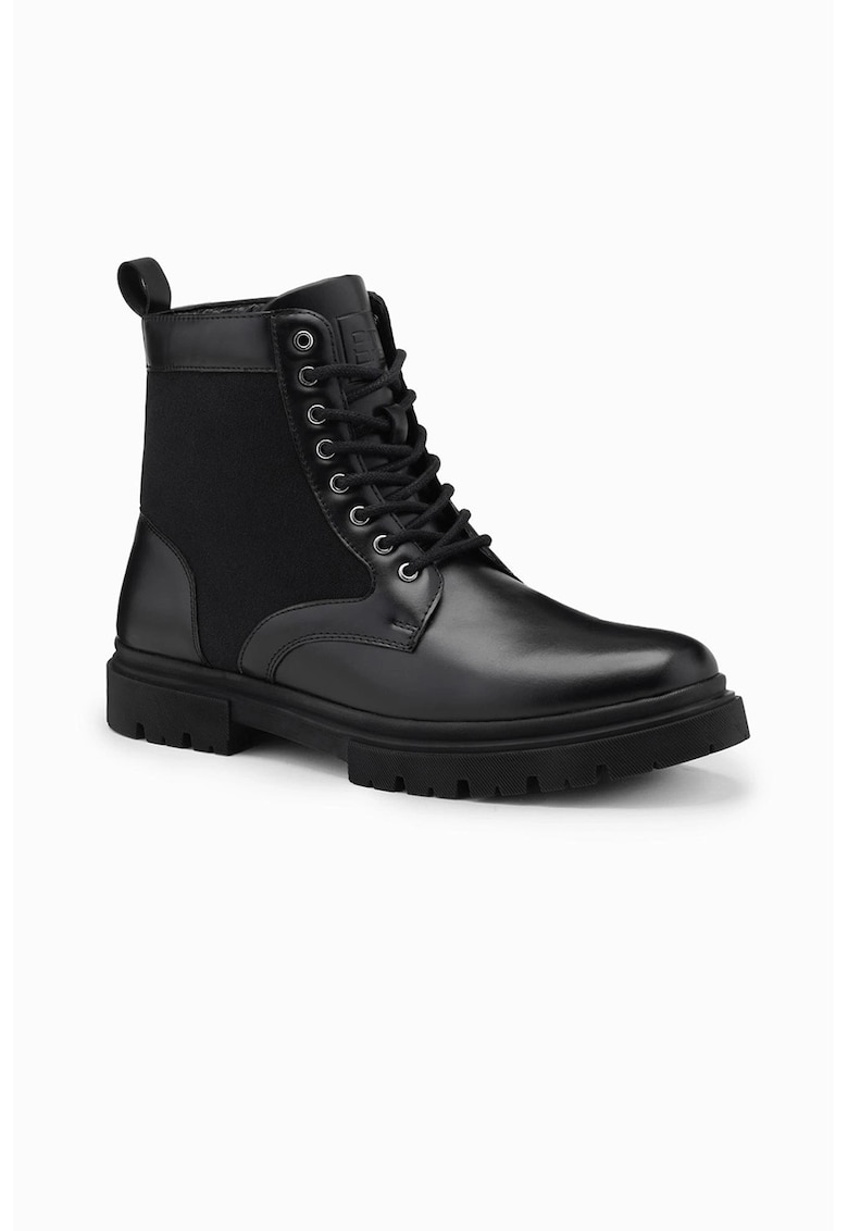 Oferte la Ghete din piele ecologica - Negru