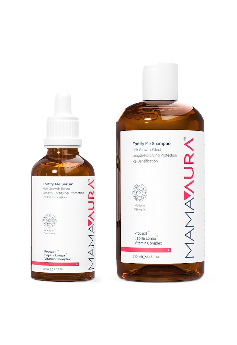 Pachet Fortify Me  Sampon redensificator - 250 ml + Ser redensificator - 50 ml