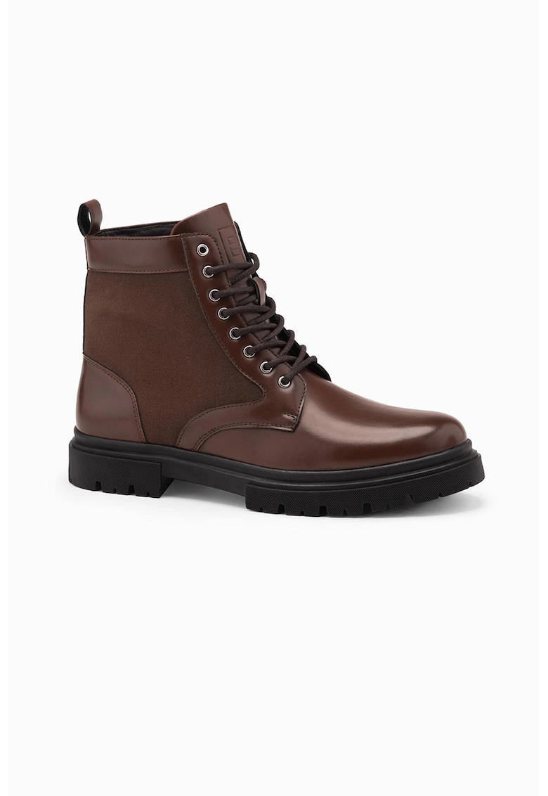 Oferte la Ghete din piele ecologica - Maro