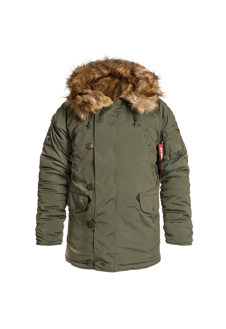 Oferte la Jacheta barbati  3155 - Poliester - Verde