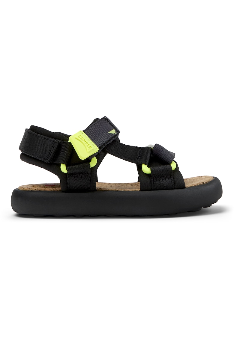 Oferte la Sandale uni cu velcro - Negru