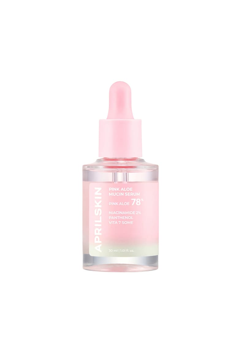 Oferte la Ser pentru cicatrici post-acneice - Pink Aloe Mucin Serum -  30 ml