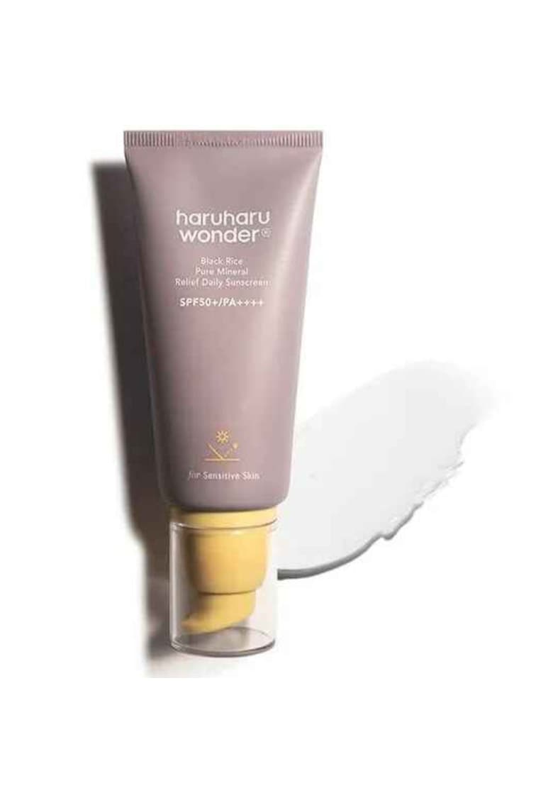 Oferte la Crema de protectie solara cu orez negru SPF 50+ PA ++++  50ml