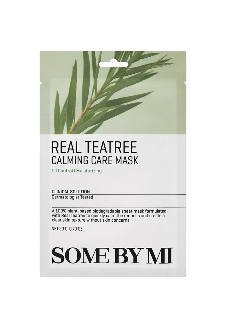 Oferte la Masca de fata calmanta pentru ten acneic -  Real Teatree Calming Care Mask - 20 gr