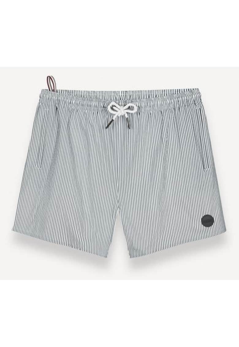 Costum de baie barbati -  model 7278A 7XP - regular - alb - poliester