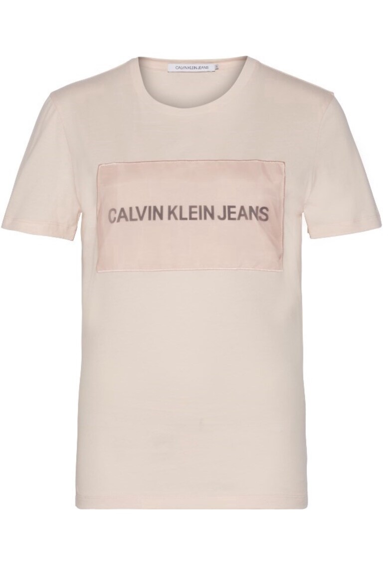 Tricou din bumbac cu logo -