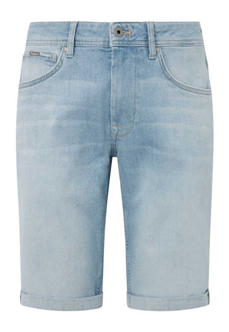 Oferte la Blugi scurti din denim cu buzunare