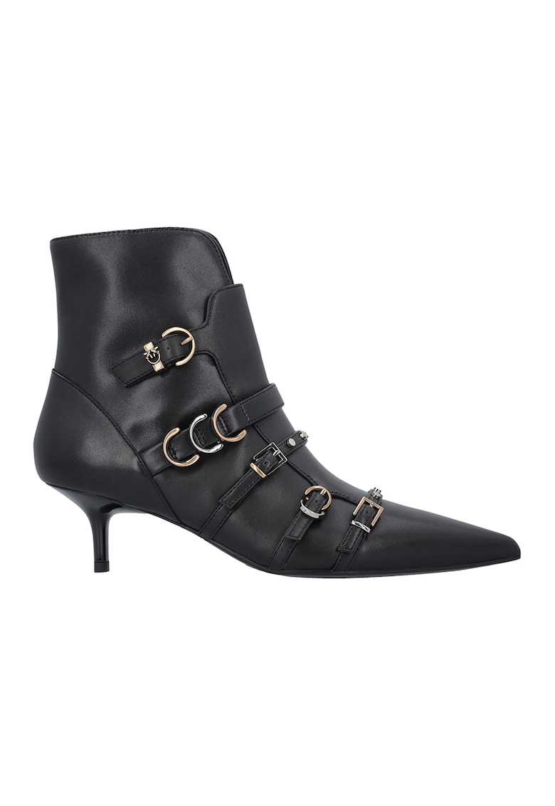 Oferte la Botine de piele si piele ecologica - Negru