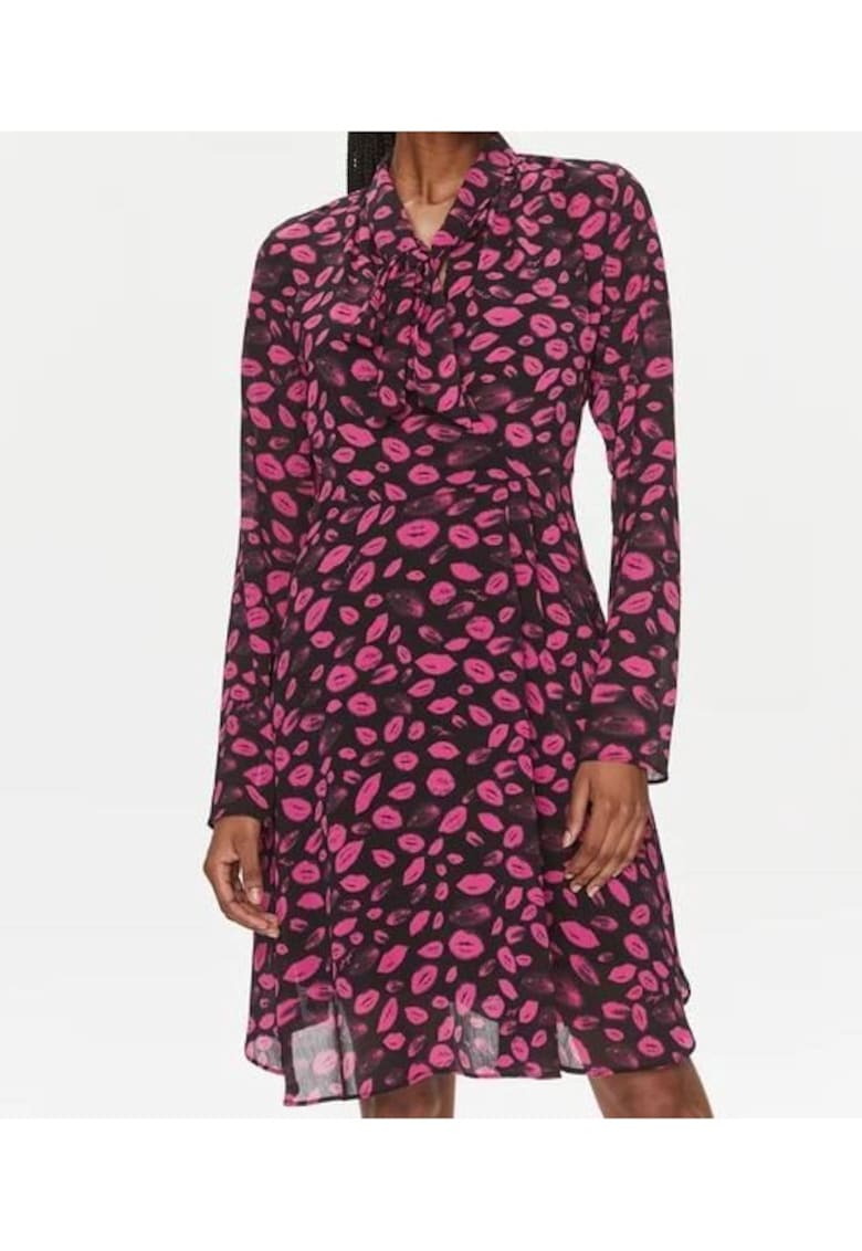 Oferte la Rochie 50508551 -  Poliester - Negru/Roz