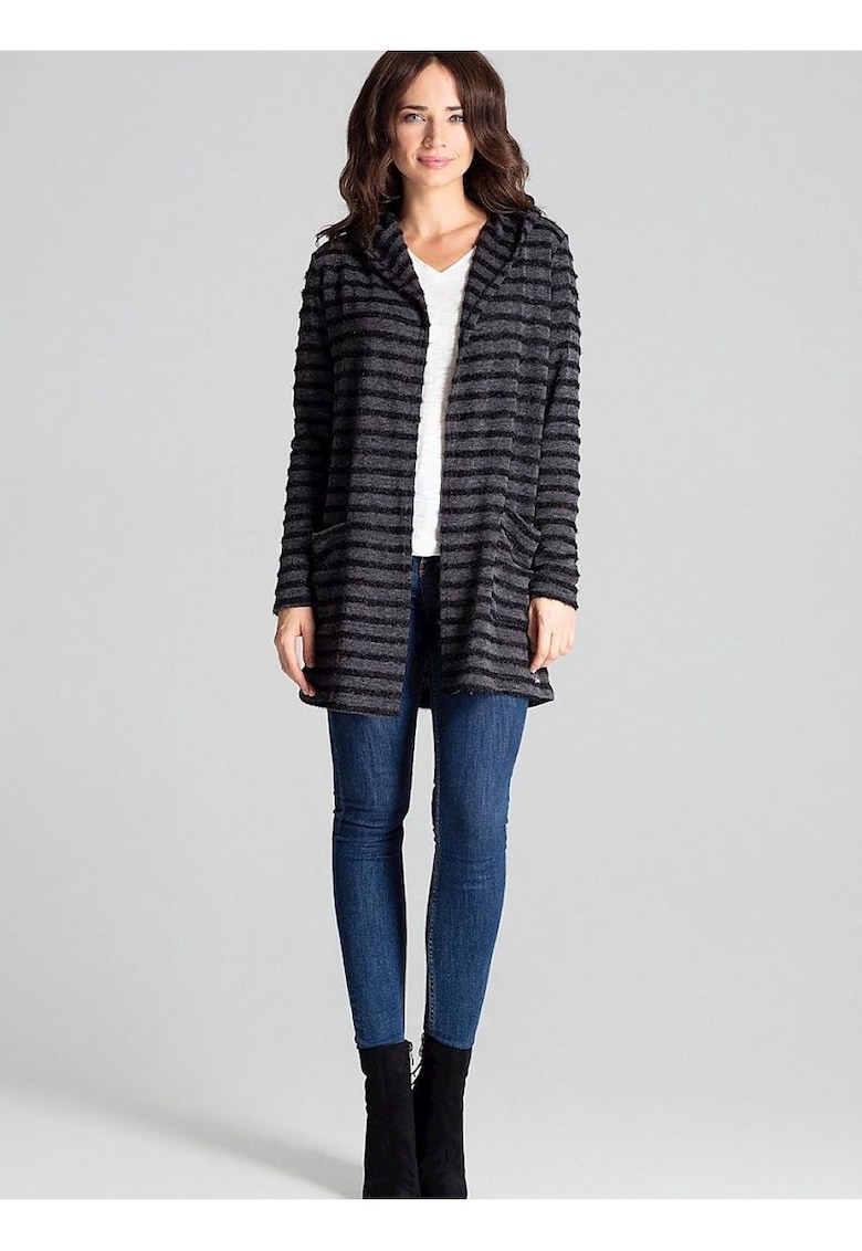 Oferte la Pulover dama -  cardigan - negru