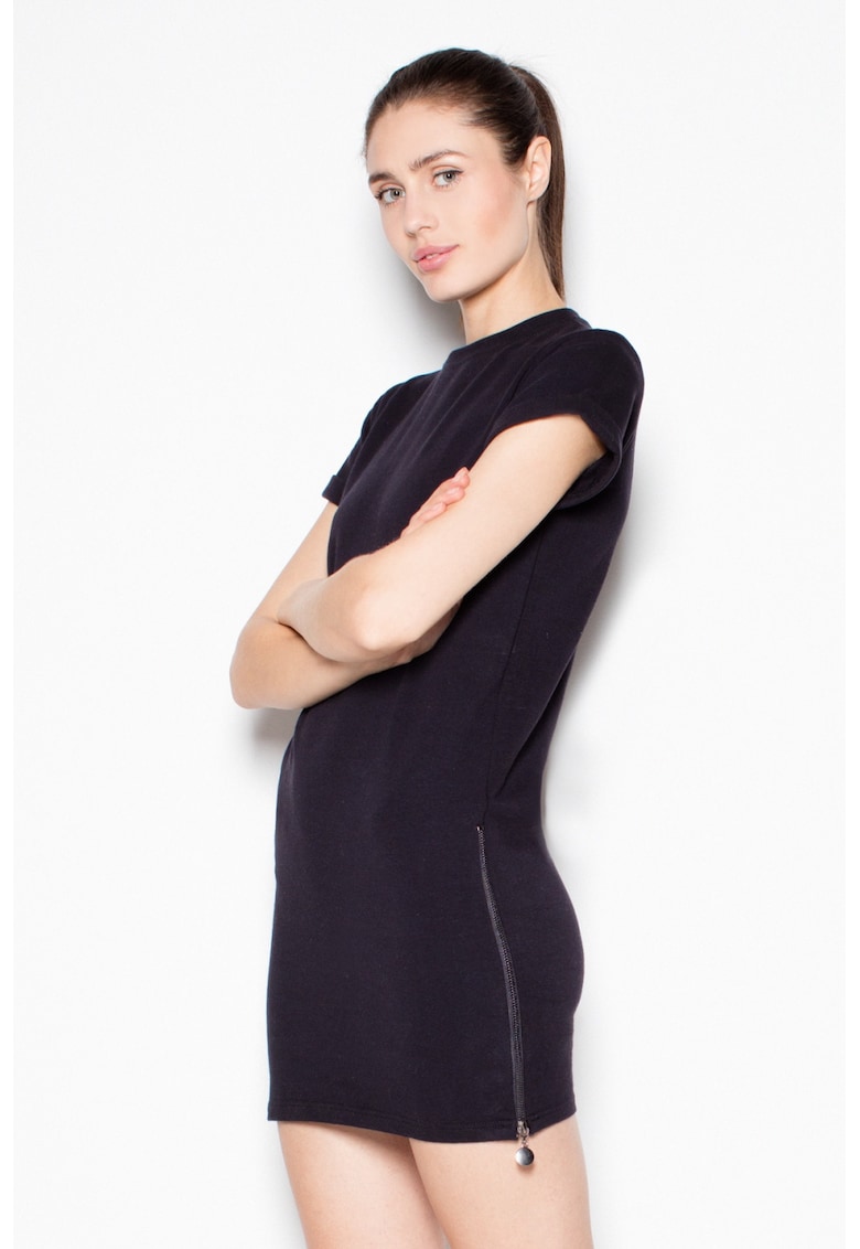 Oferte la Rochie de zi model 77219  negru - Negru