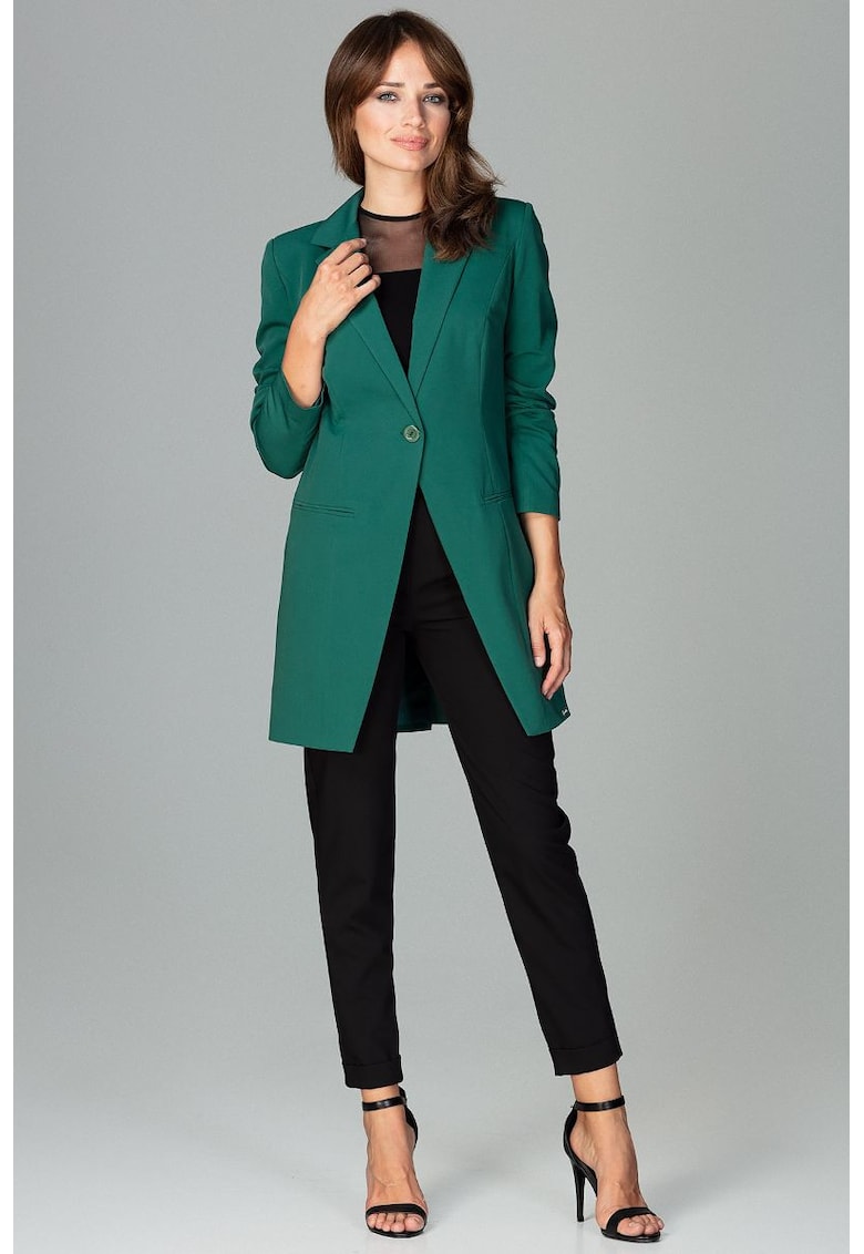 Oferte la Sacou lung dama  Javonte - Verde - Verde
