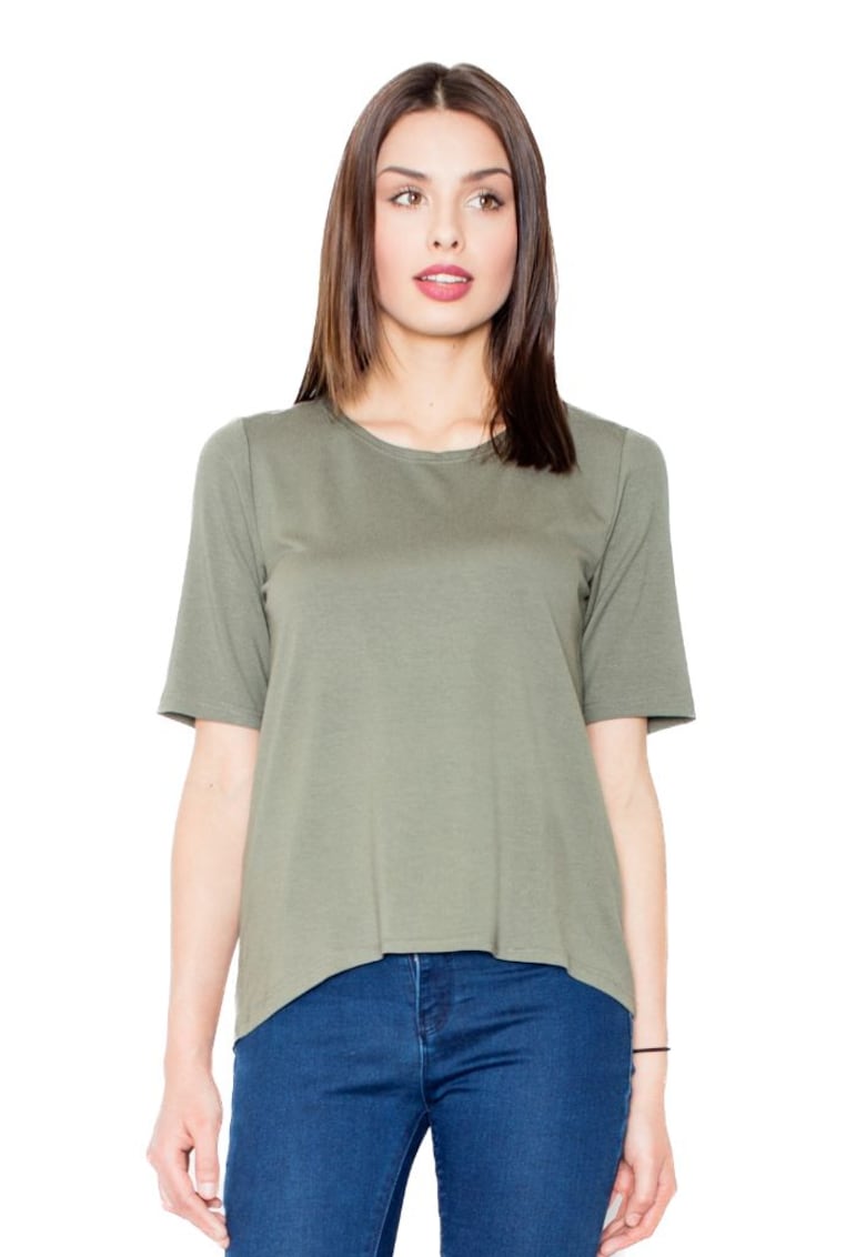 Oferte la Tricou cu mânecă scurtă pentru femei  Ygrailde M436 Olive - Verde