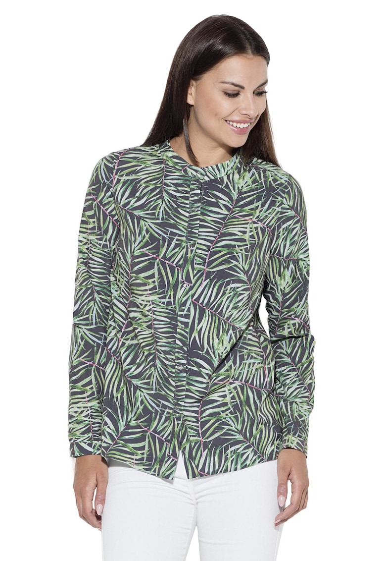 Oferte la Camasa  K400 - model 19 - multicolor - poliester - elastan - maneci lungi -
