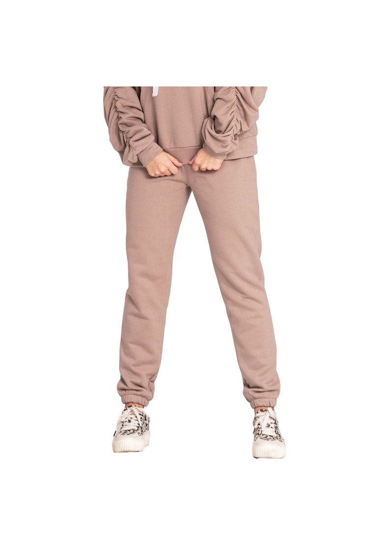 Oferte la Pantaloni sport dama -  Bumbac - Bej -