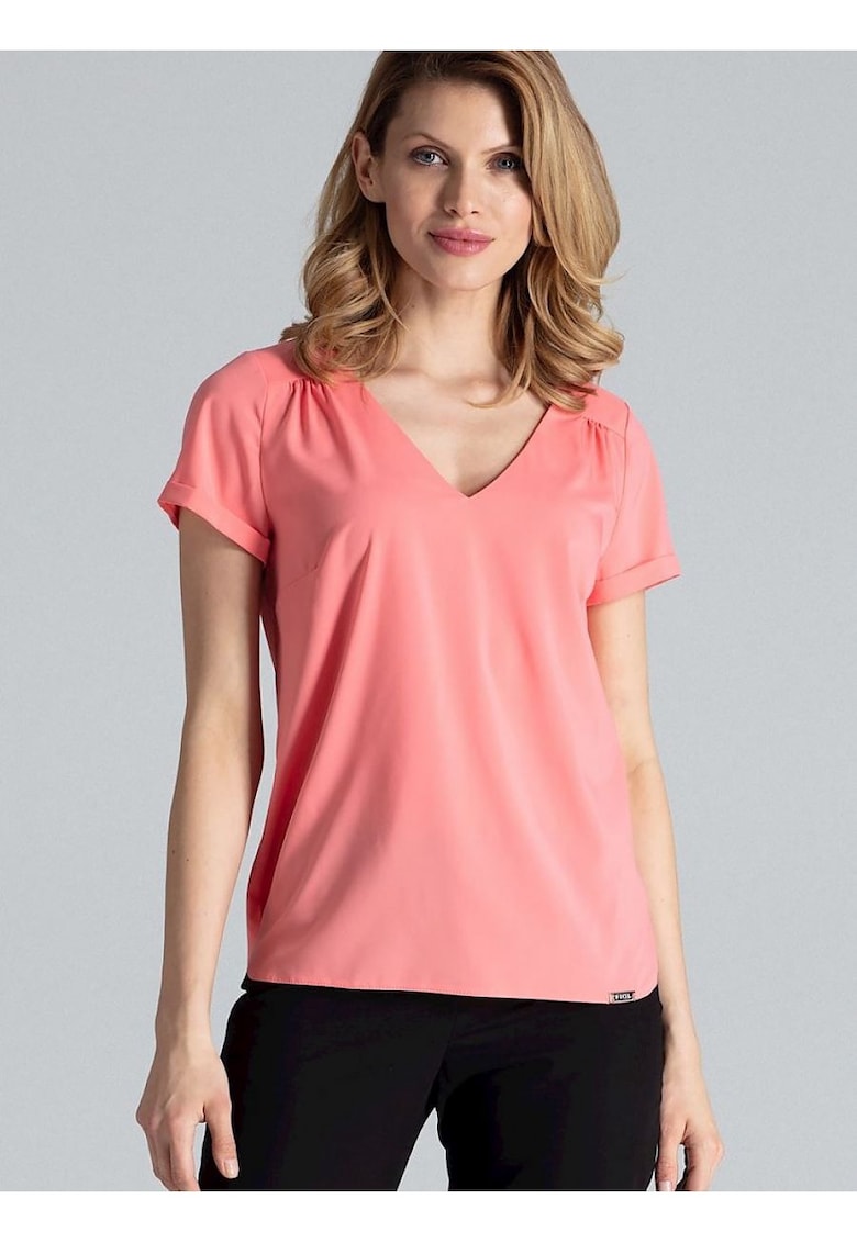 Oferte la Tricou dama -  elastan/poliester - roz -