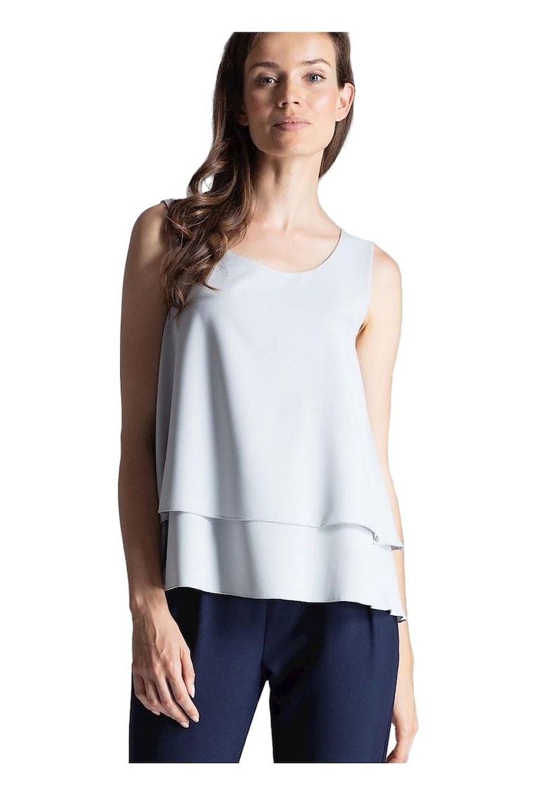 Oferte la Maiou  decolteu semicircular - elastan/poliester/viscoza - gri