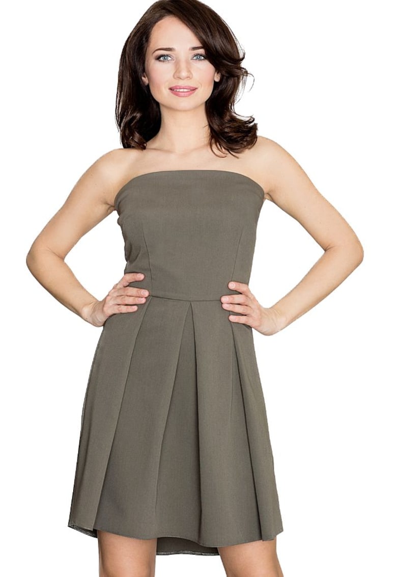 Oferte la Rochie de seara dama Evamour K368 olive - Verde
