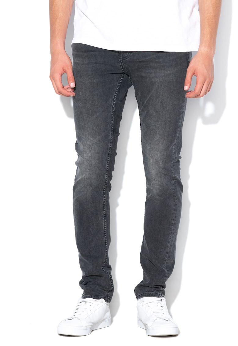Oferte la Blugi slim fit Loom - Gri inchis