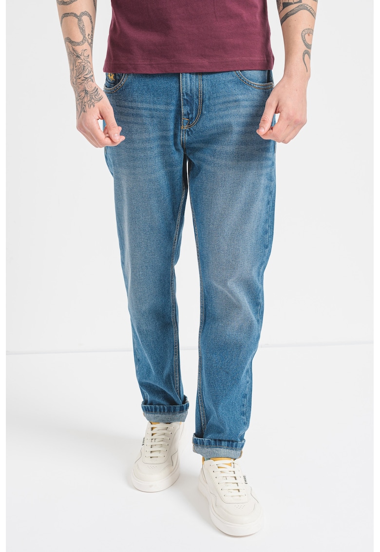 Oferte la Blugi regular fit - Albastru melange