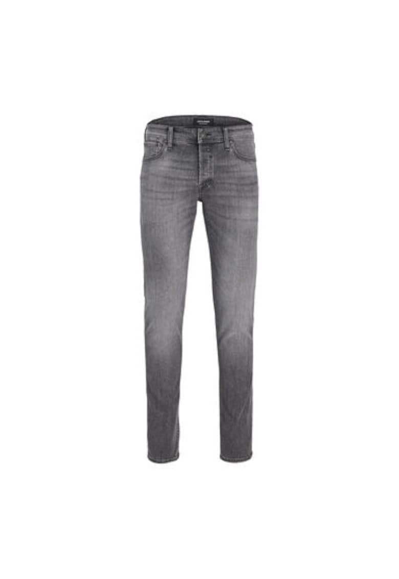 Oferte la Blugi barbati -  302663866 - Bumbac/Poliester - Gri - Gri