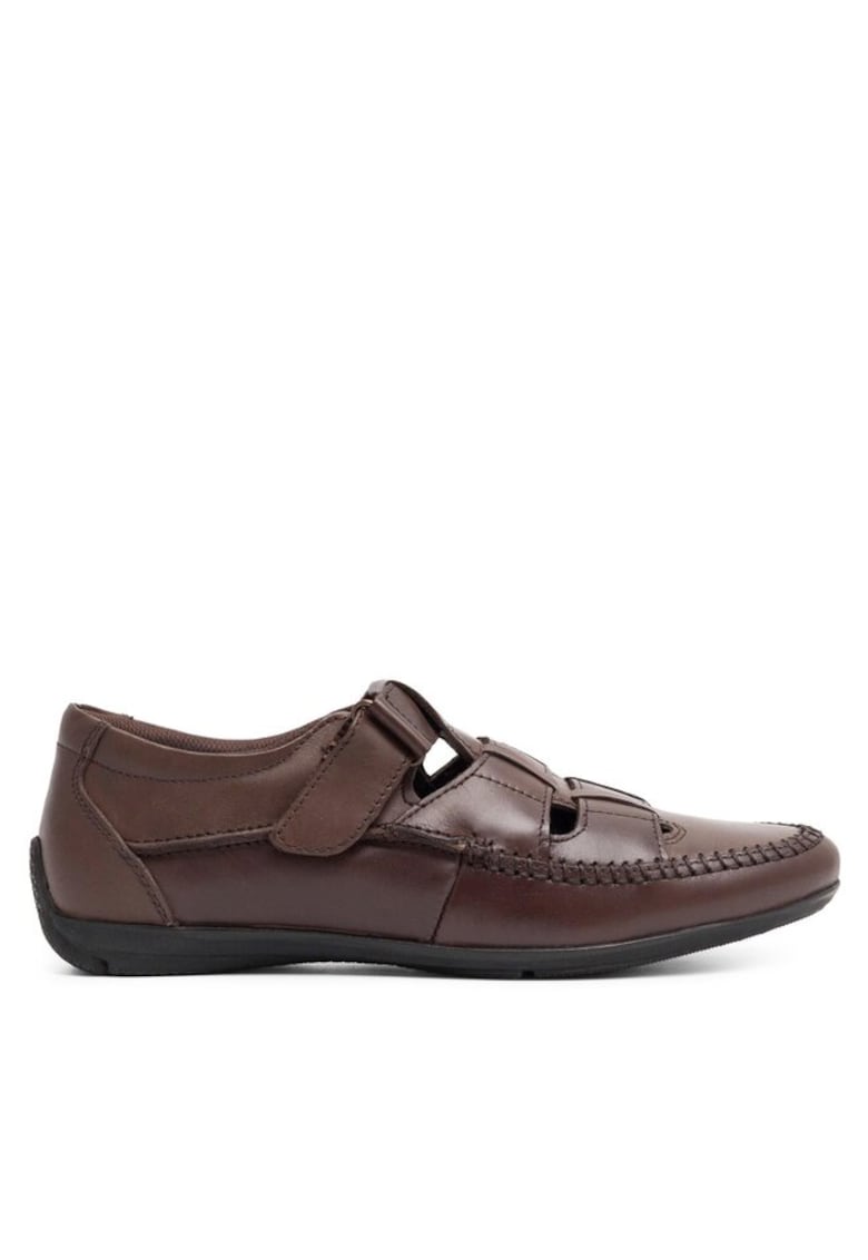 Oferte la Sandale barbati -  Piele naturala - Maro - Maro
