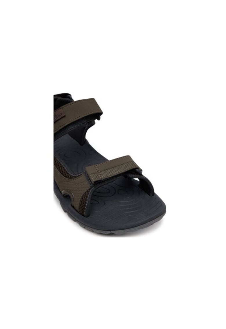 Oferte la Sandale barbati  304544293 - Piele ecologica - Maro - Maro