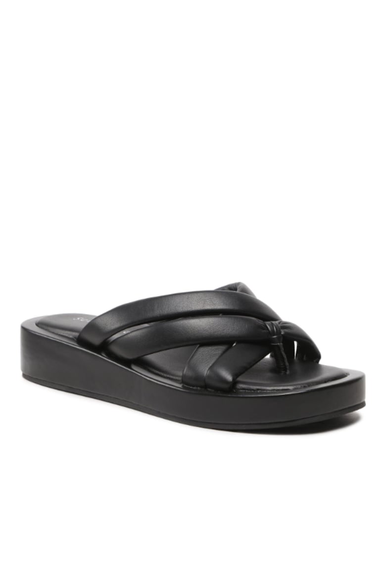 Oferte la Papuci dama -  5904862742502 - Piele naturala - Negru - Negru