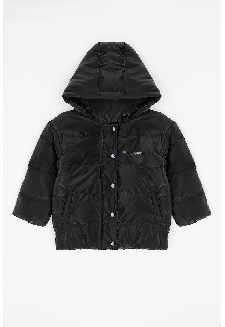 Oferte la Karl Lagerfeld - Geaca cu aspect mattlasat - Negru