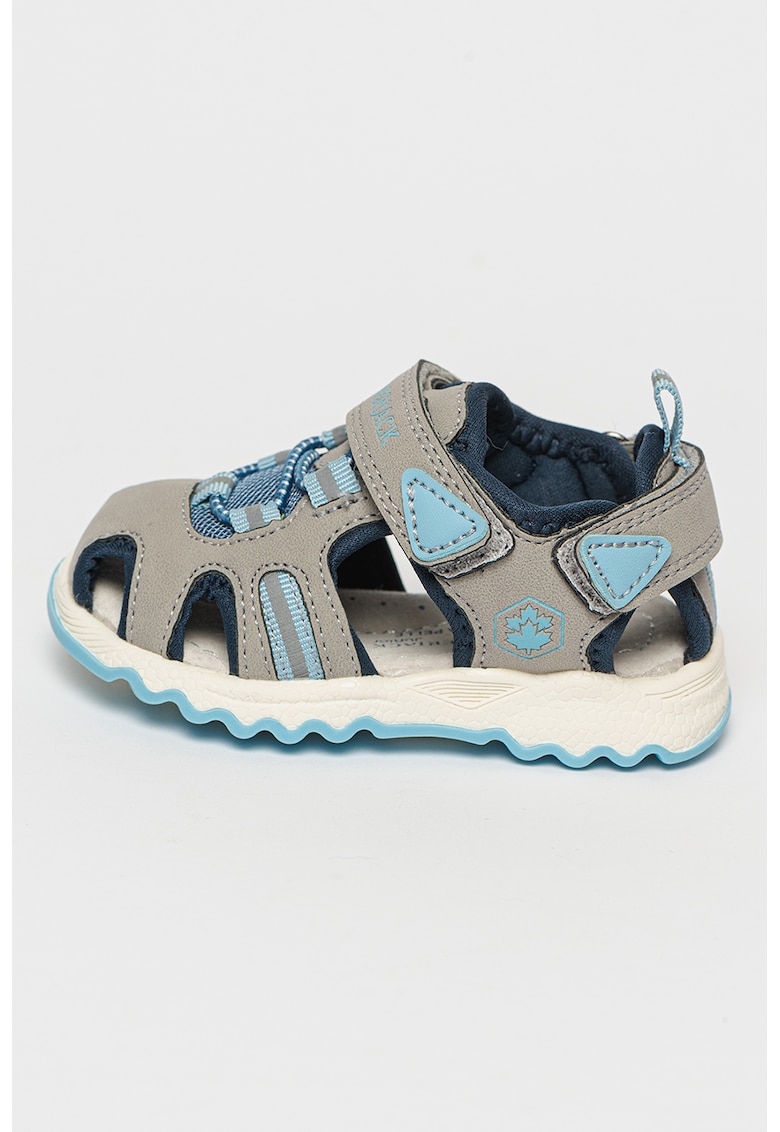 Oferte la Sandale cu inchidere velcro Toby - Gri/Albastru lavanda/Alb murdar